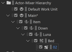 AI工具导入后的层级结构