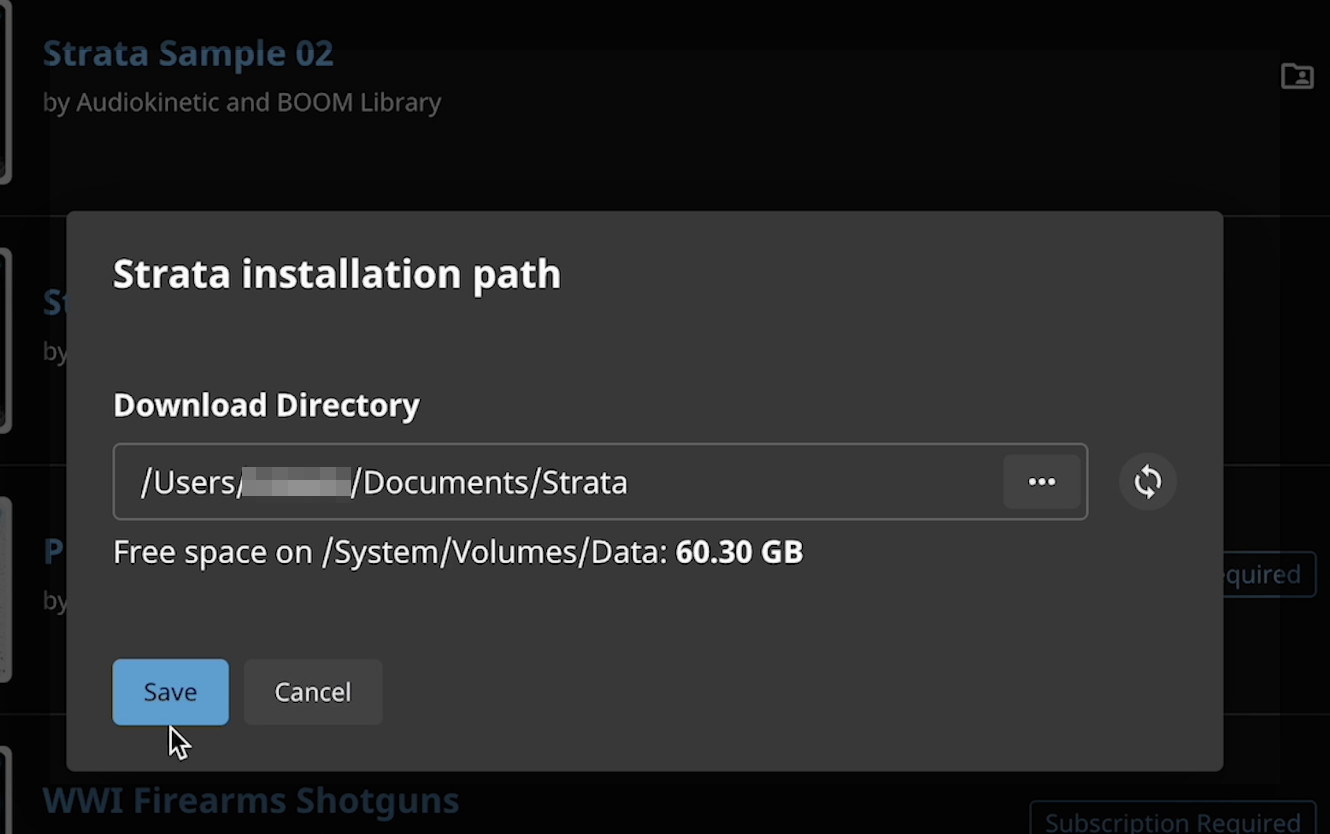 Strata-installation-path
