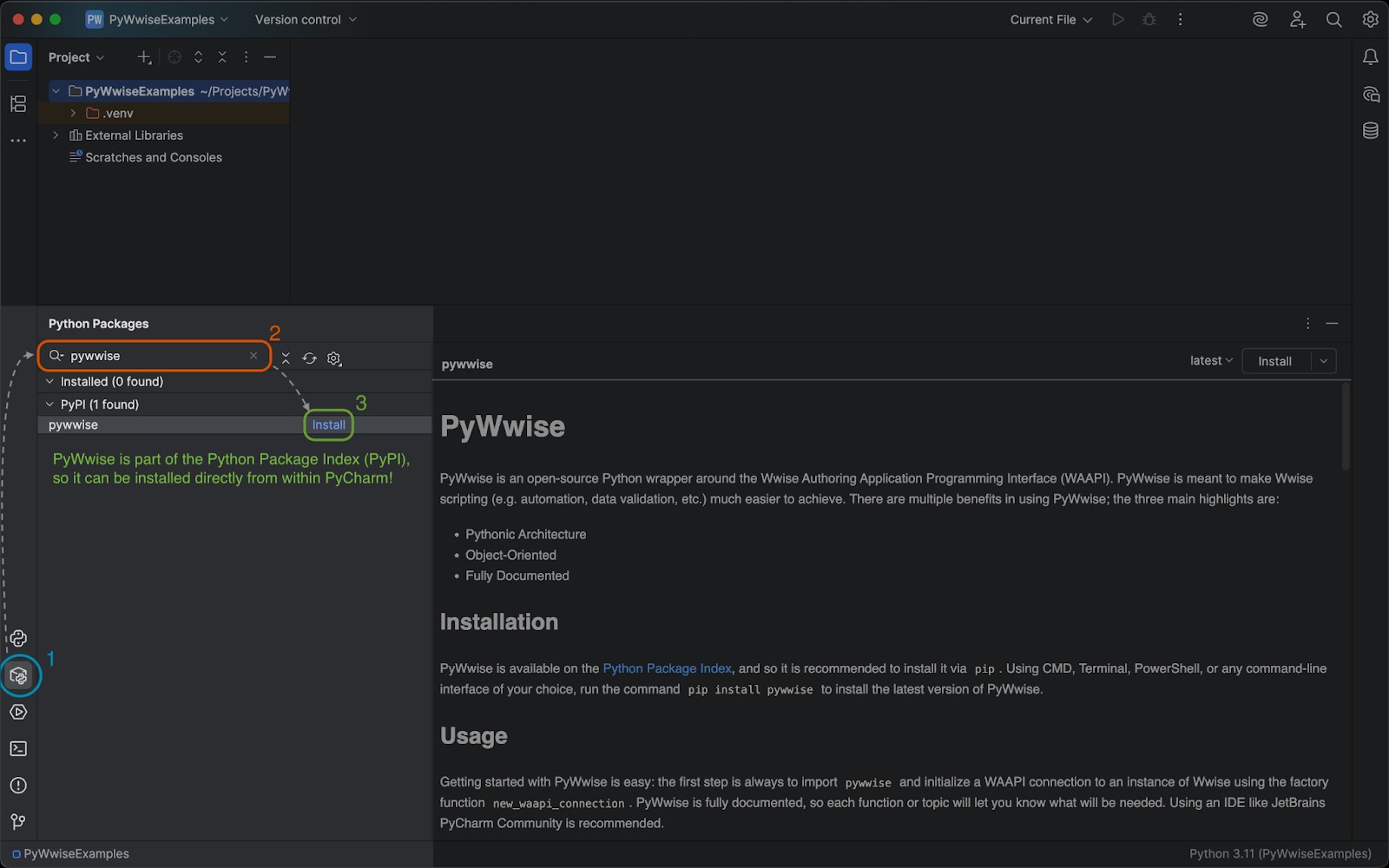 python-package-pywwise