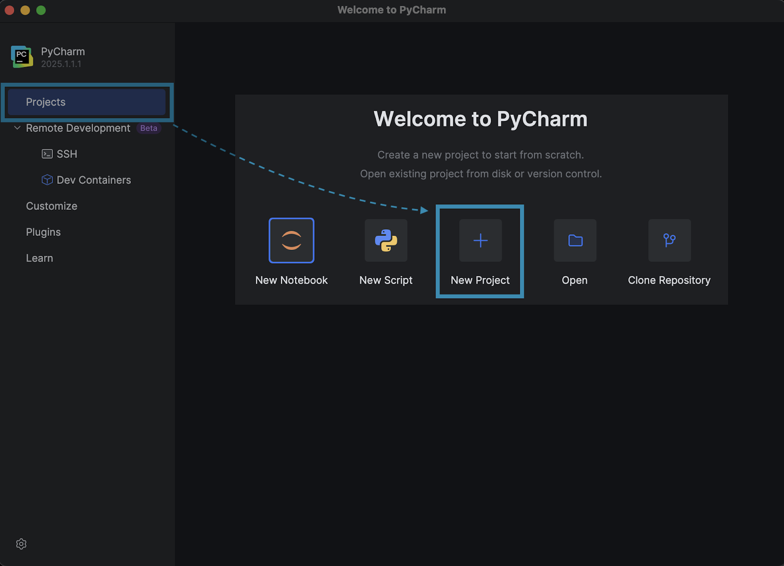 welcome-to-pycharm
