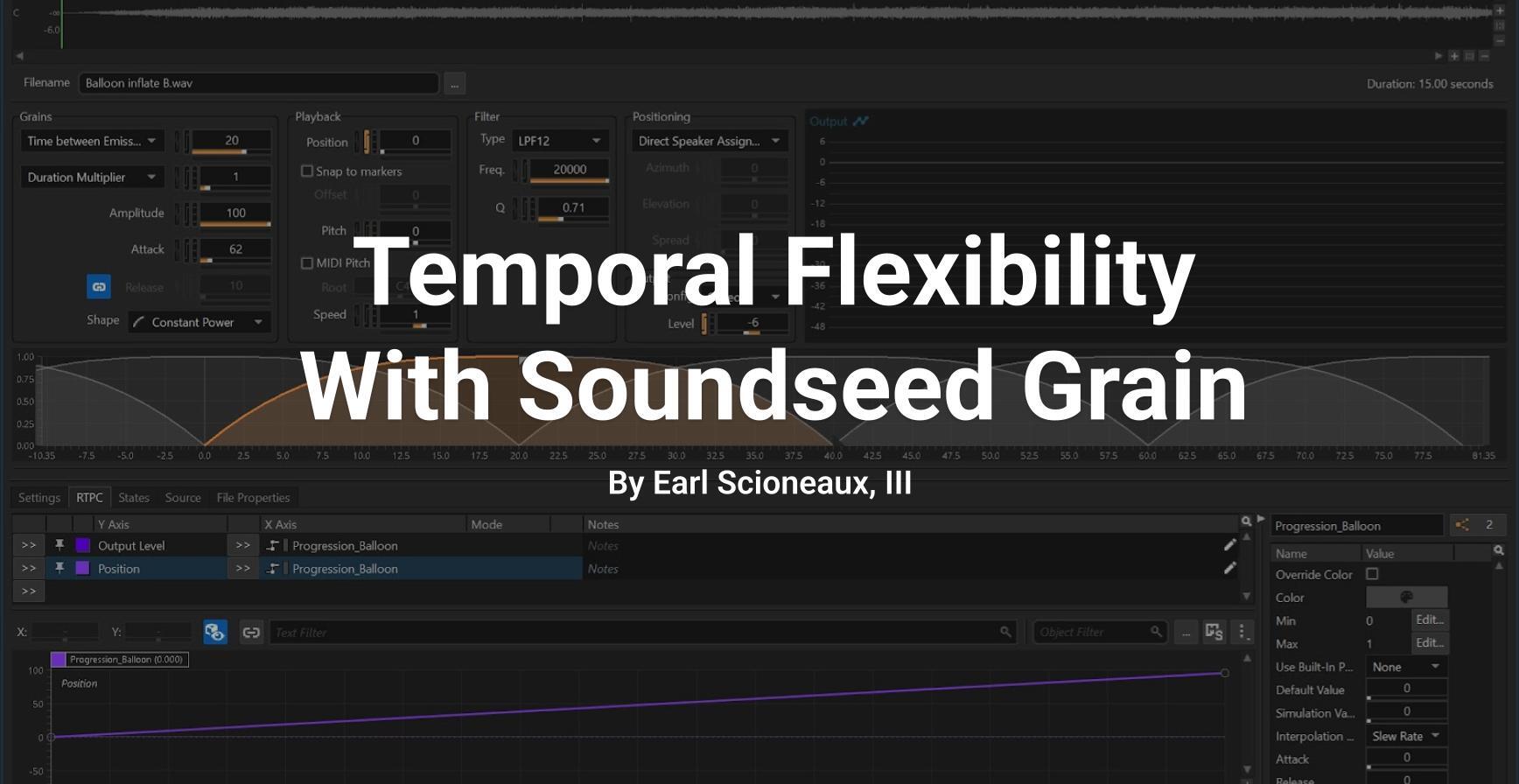 Temporal Flexibility With Soundseed Grain