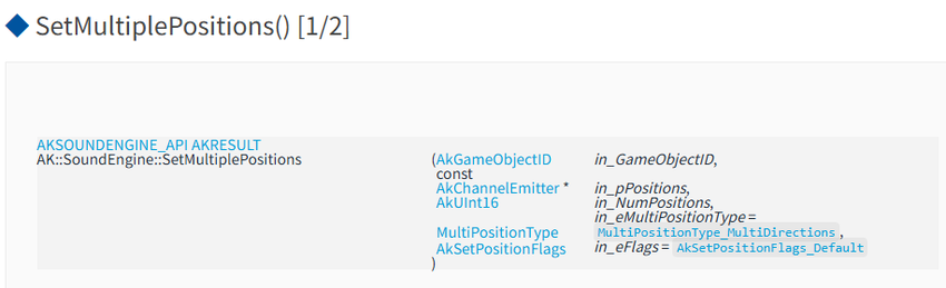 2 SetMultiplePositions